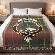 Clan Burnett Tartan Woven Blanket – Scottish Heritage Throw