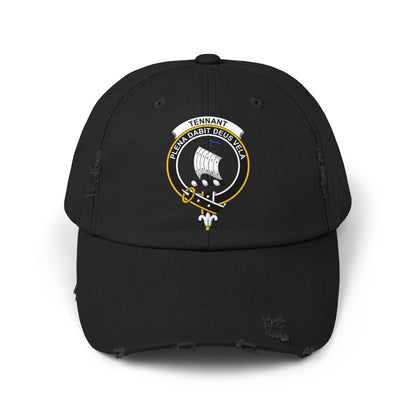 Tennant Clan Crest Scottish Distressed Baseball Cap - Celtic Ancestry Gifts