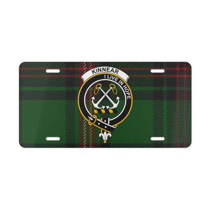 Kinnear I Live In Hope Car License Plate product
