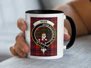 Clan Ross Tartan Accent Mug – 11 oz & 15 oz
