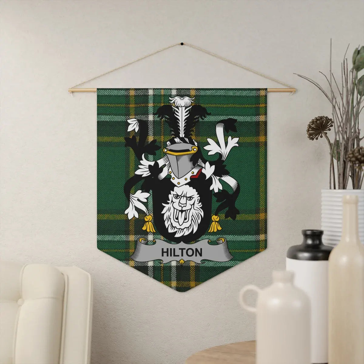 Custom Family Crest Wall Hanging Decor product type