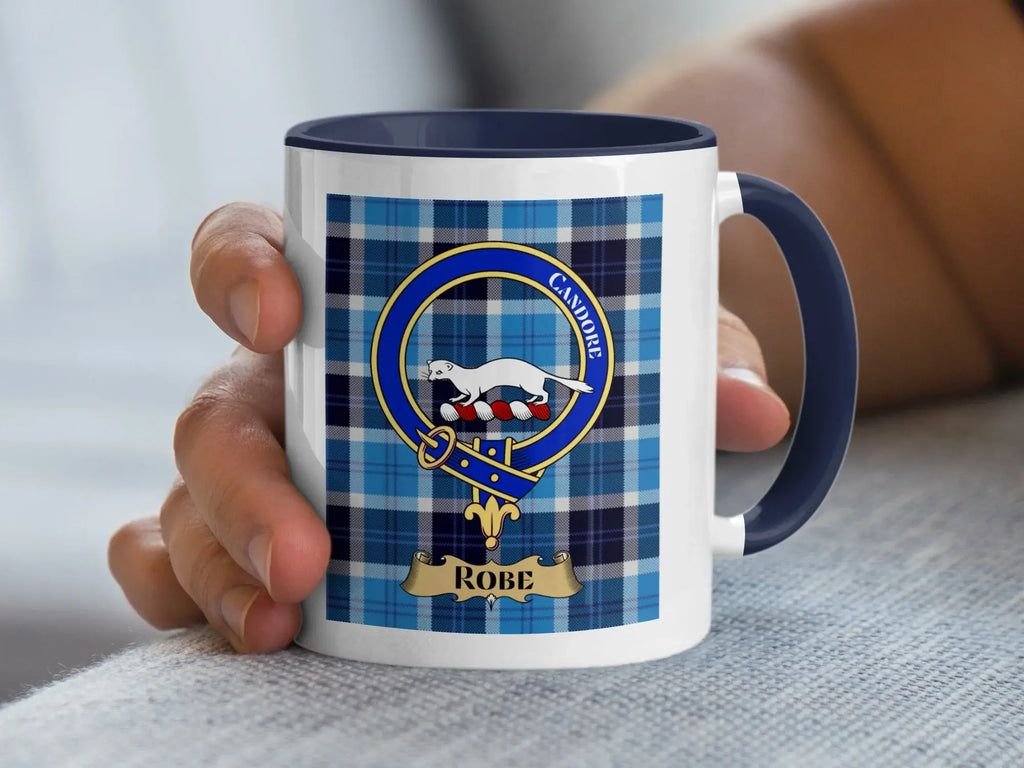Candore Robe Tartan Pattern Clan Crest Mug