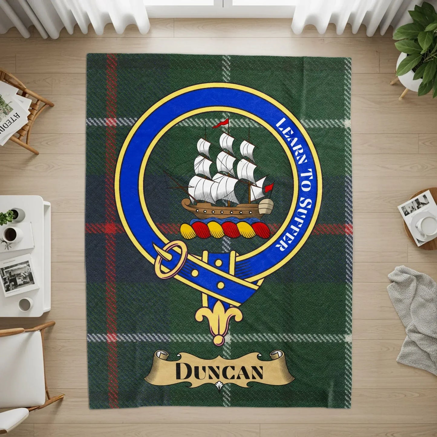Learn to Suffer Duncan Customizable Rug Product