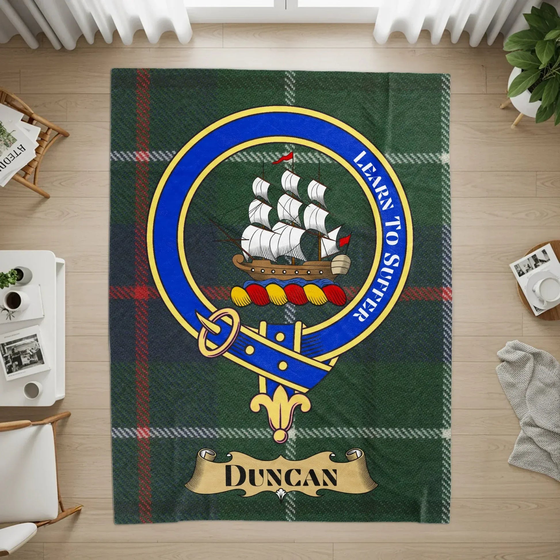 Learn to Suffer Duncan Customizable Rug Product