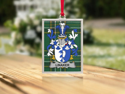 Personalized Family Crest Ornament product