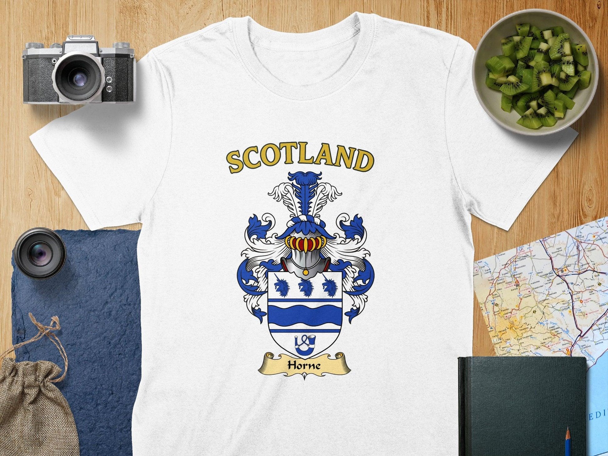 Scotland Family Crest Graphic Tee product type