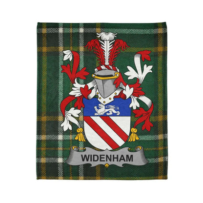Widenham Tartan Clan Crest Blanket product