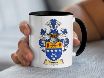 Vorston Scottish Coat of Arms Mug - Living Stone Gifts