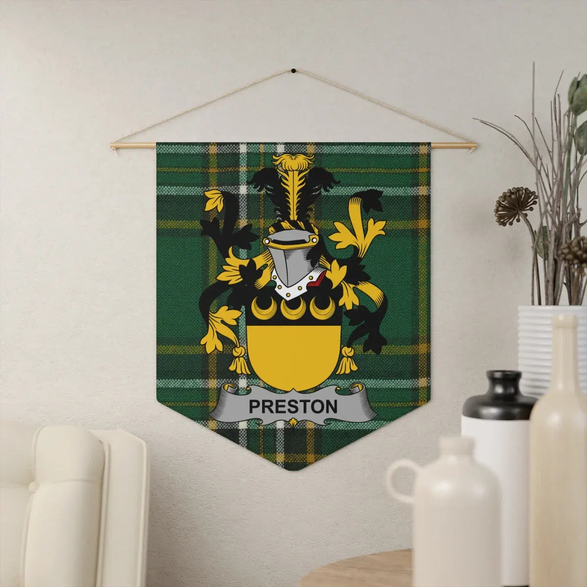 Preston Tartan Wall Banner Home Decor product type