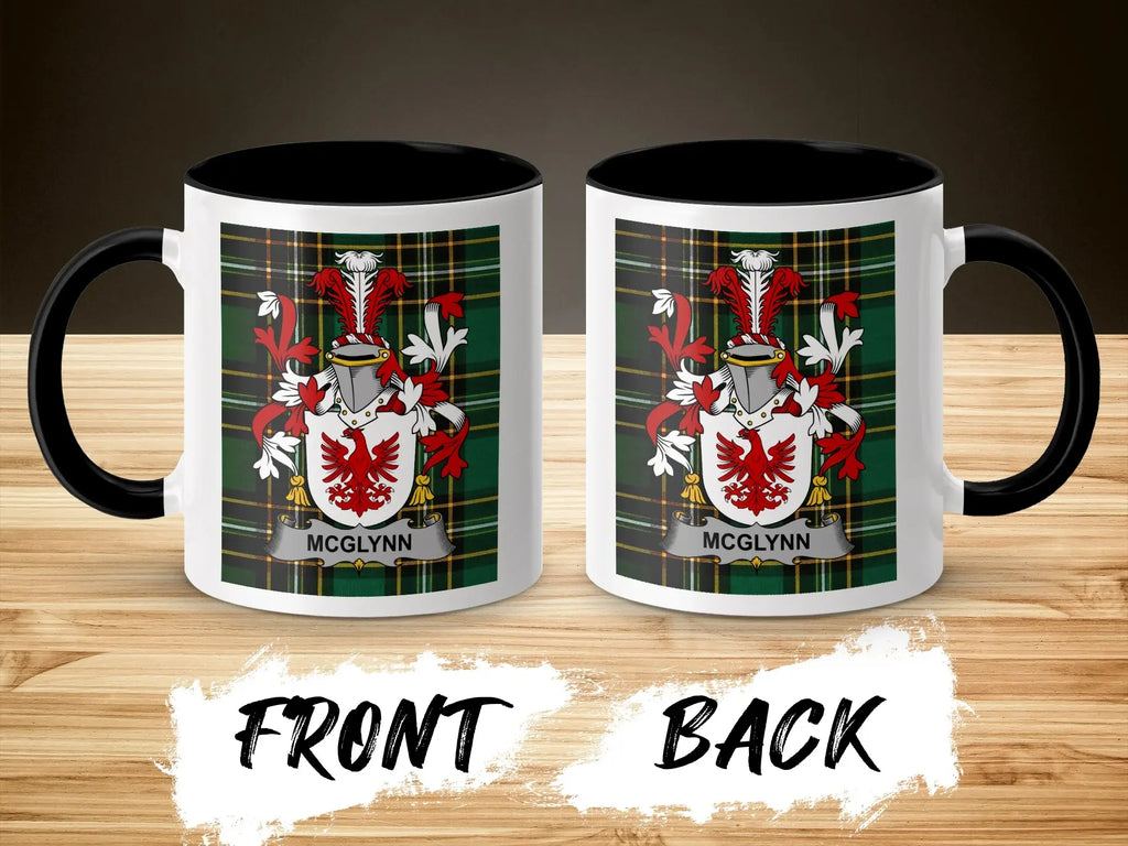 McGlynn Irish National Tartan ceramic accent mug
