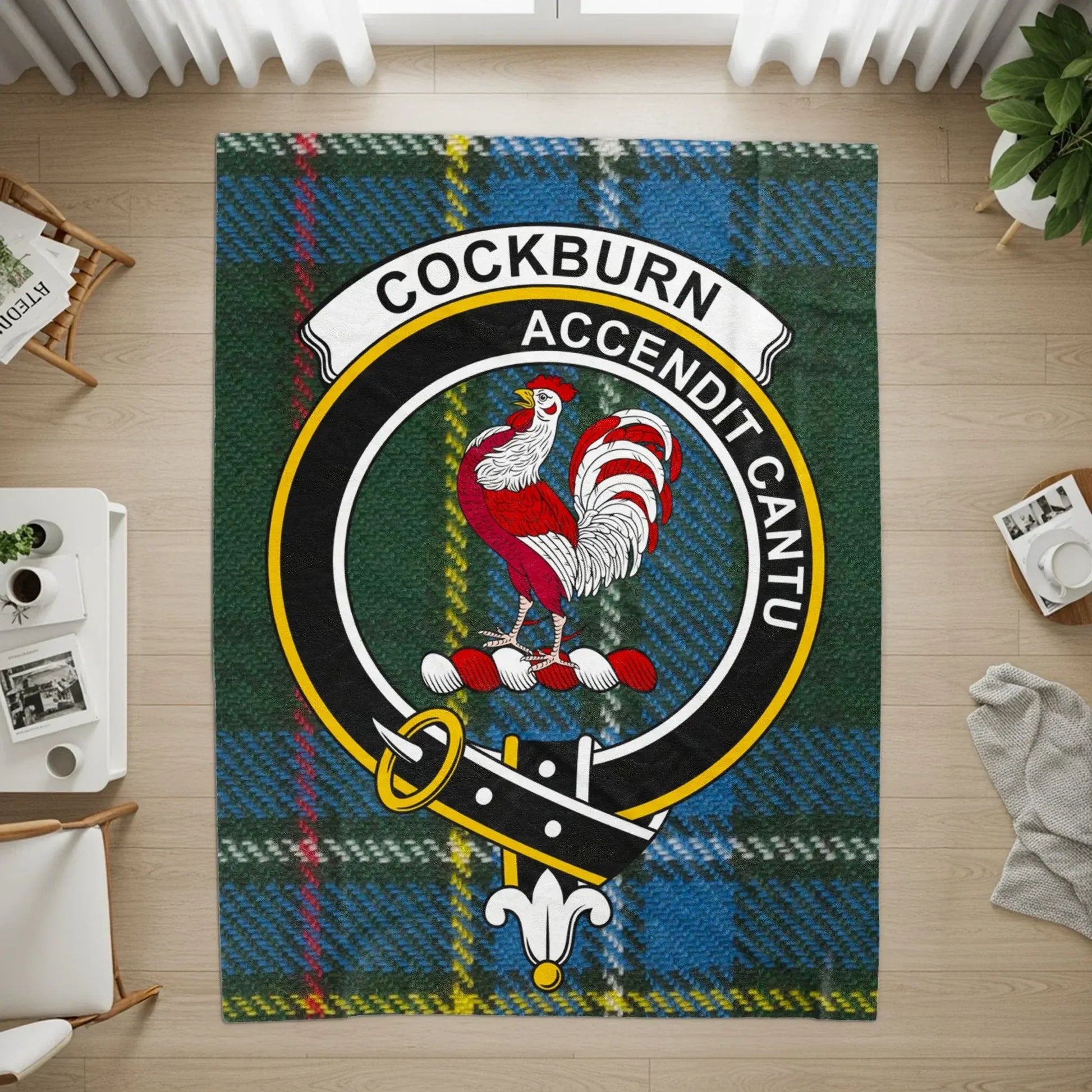 Cockburn Accentid Cantu Tartan Style Rug product