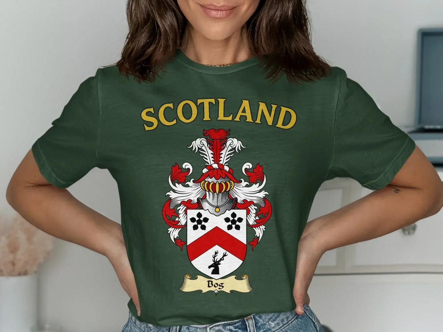 Scotland Crest Graphic Print Short Sleeve T-shirt product