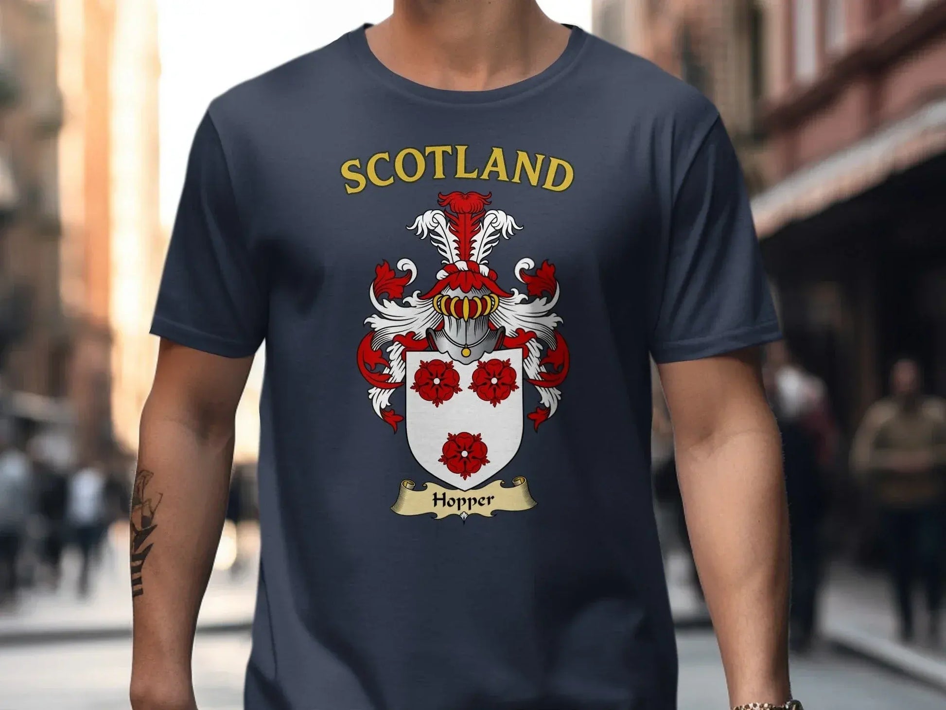 Scotland Family Crest Heritage T-Shirt product