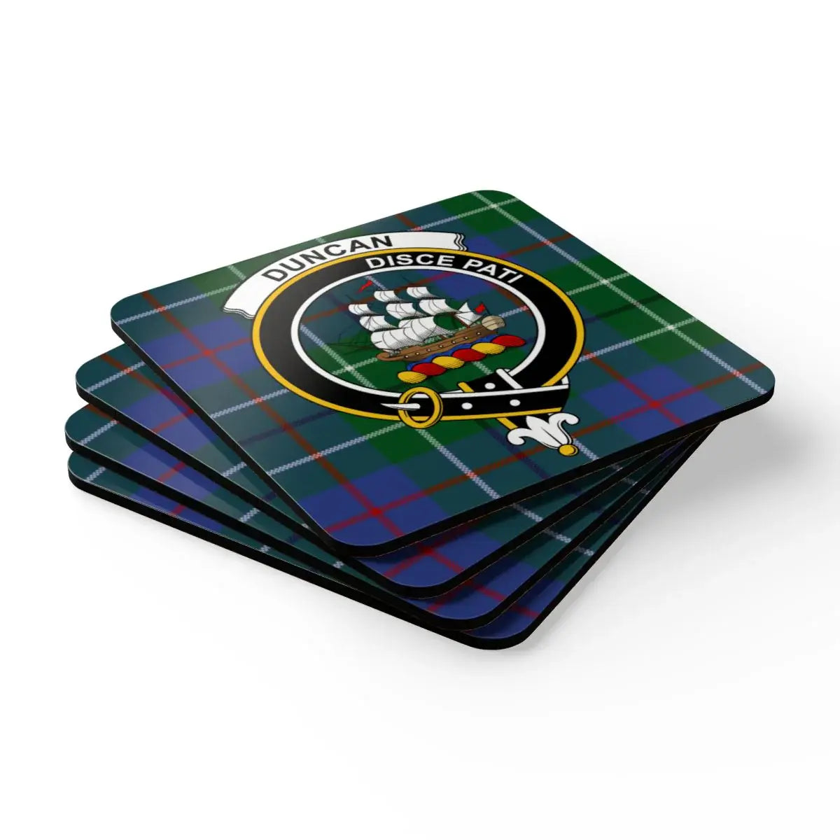 Duncan Disce Pati Tartan Design Coaster Set product