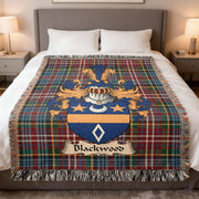 Blackwood Scottish Family Shield Woven Blanket