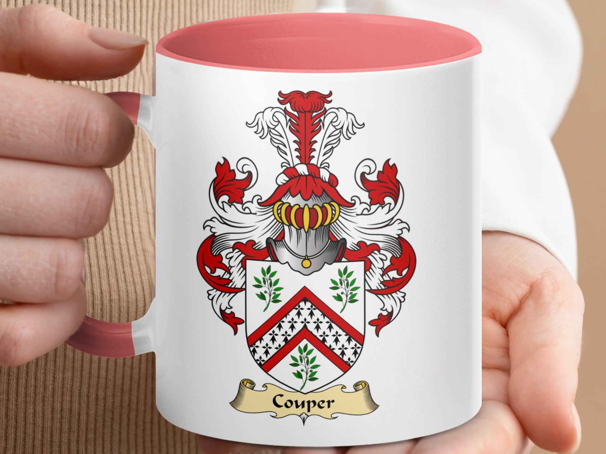 Clan Couper Scottish Clan Accent Coffee Mug - Living Stone Gifts