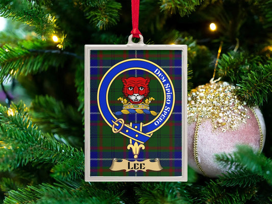 Scottish Clan Crest Personalized Ornament product type