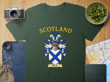 Scotland Bonar Coat of Arms Graphic T-Shirt product