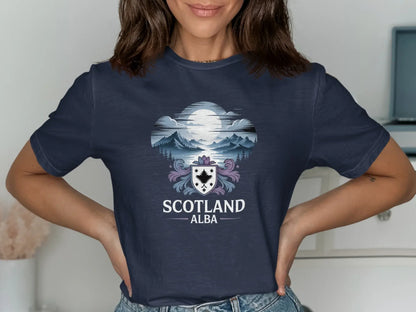 Scotland Alba Moonlit Highland Landscape product type