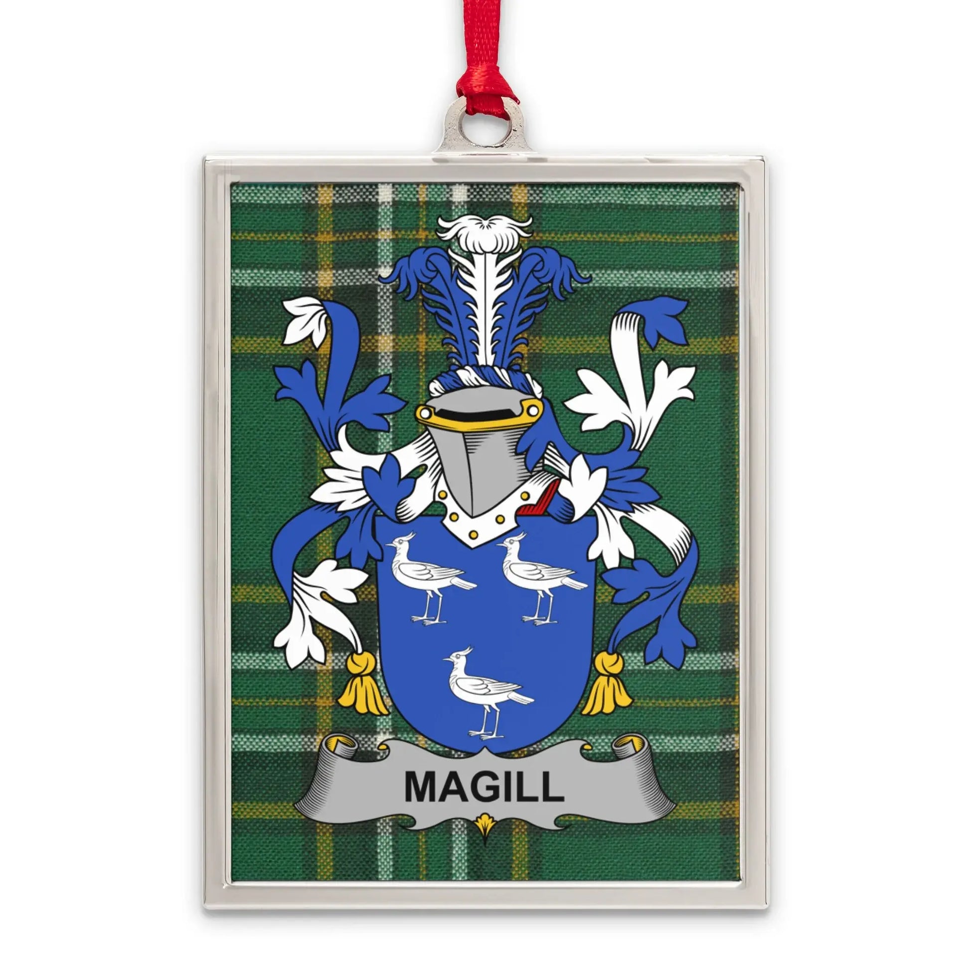 Magill Tartan Plaid with Family Crest product