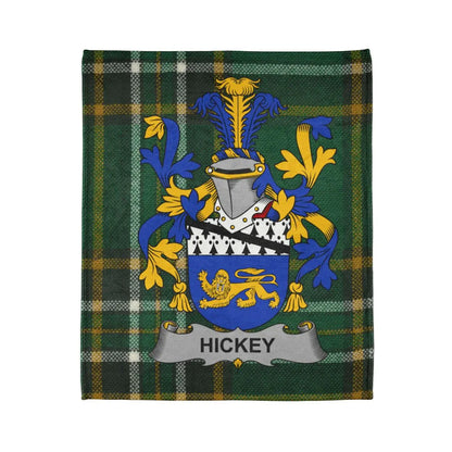 Hickey Family Crest Tartan Blanket product