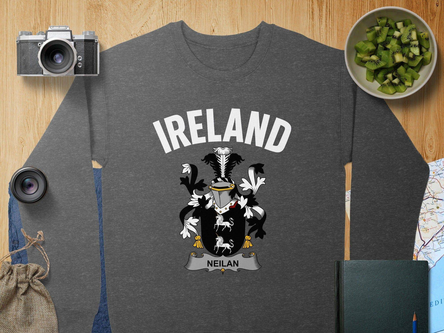 Ireland Neilan Coat of Arms Long Sleeve Shirt product type