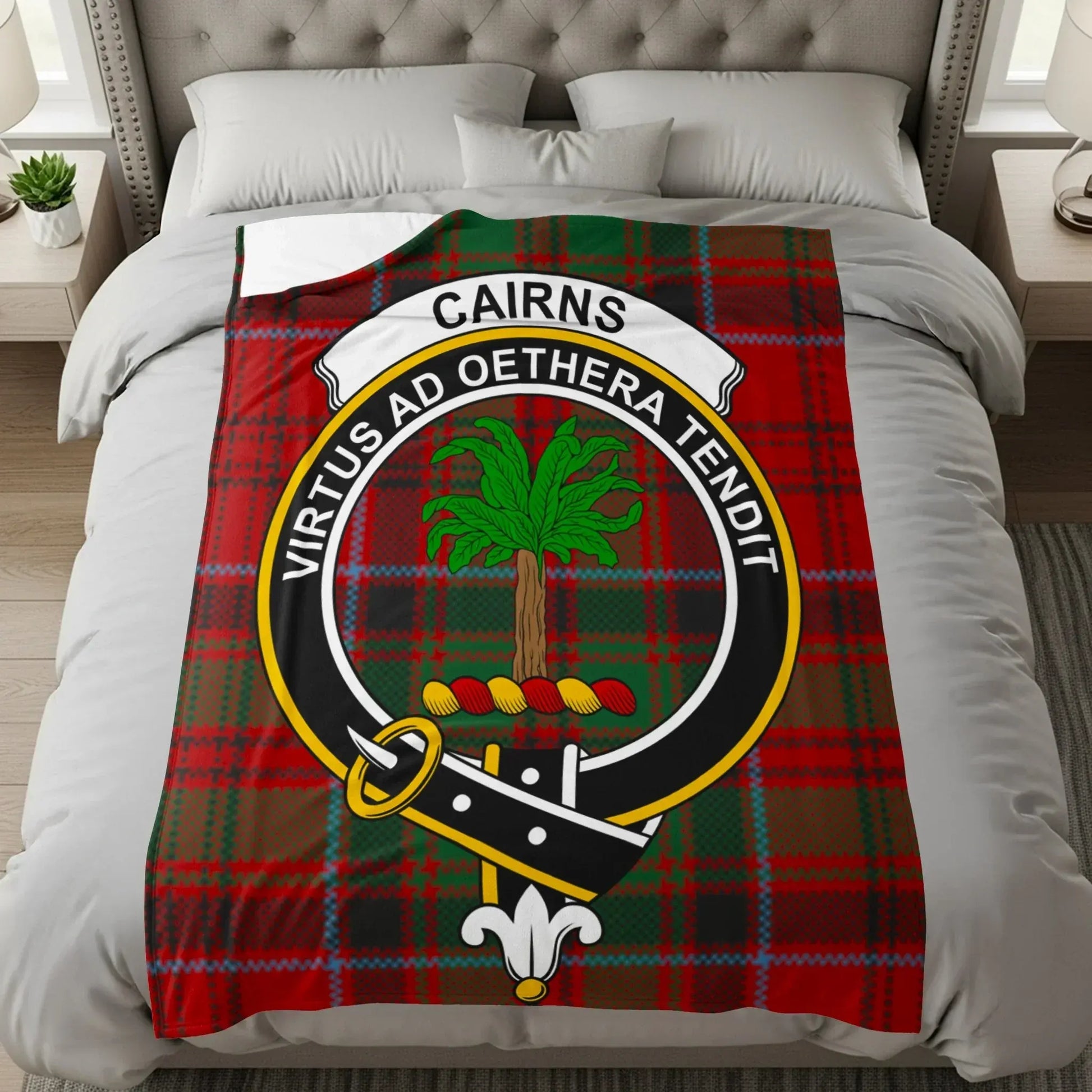 Cairns Virtus Ad Oethera Tendit Design Blanket product