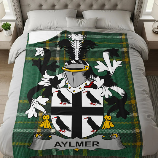 Aylmer Family Crest Design Soft Blanket product