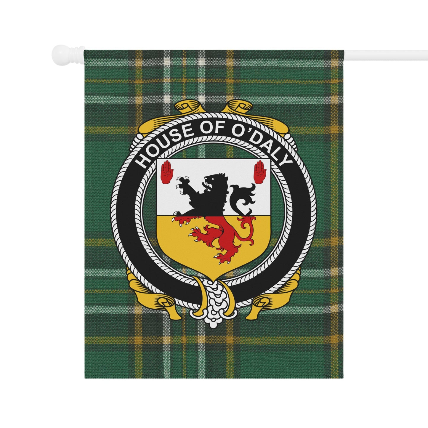 House Of O'Daly Tartan Pride Flag Decor