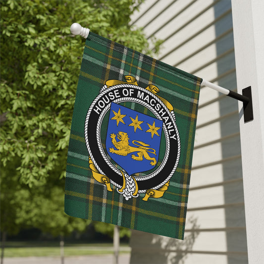 House of MacShanley Scottish Plaid Outdoor Flag