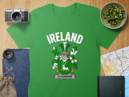 Ireland O'Connor Family Crest T-Shirt Product