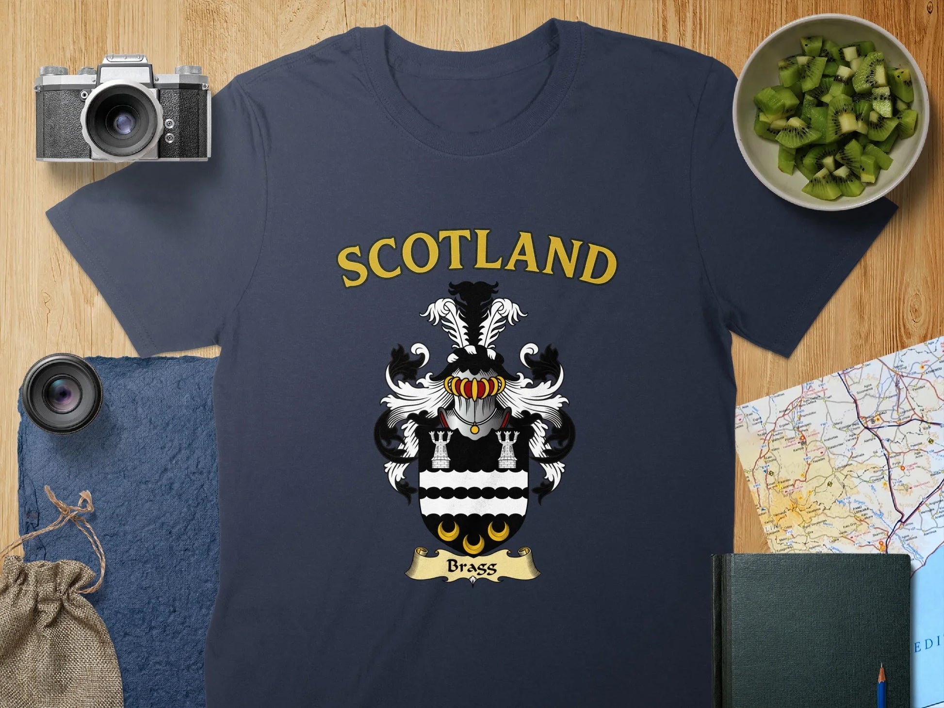 Scotland Family Crest Graphic T-Shirt Product Type