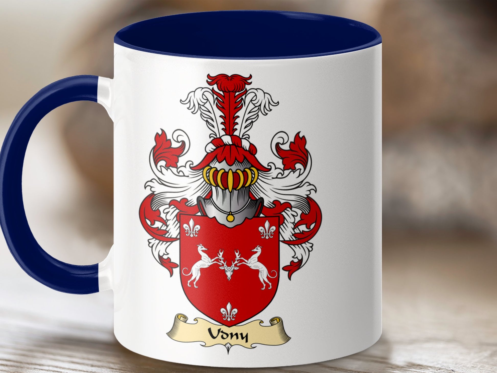 Clan Udny Scottish Coat of Arms Mug - Living Stone Gifts