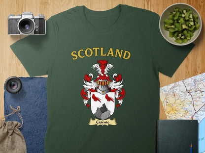 Scotland Cairnie Coat of Arms Graphic T-Shirt product