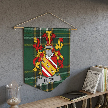 Heath Coat of Arms Heraldic Wall Tapestry product