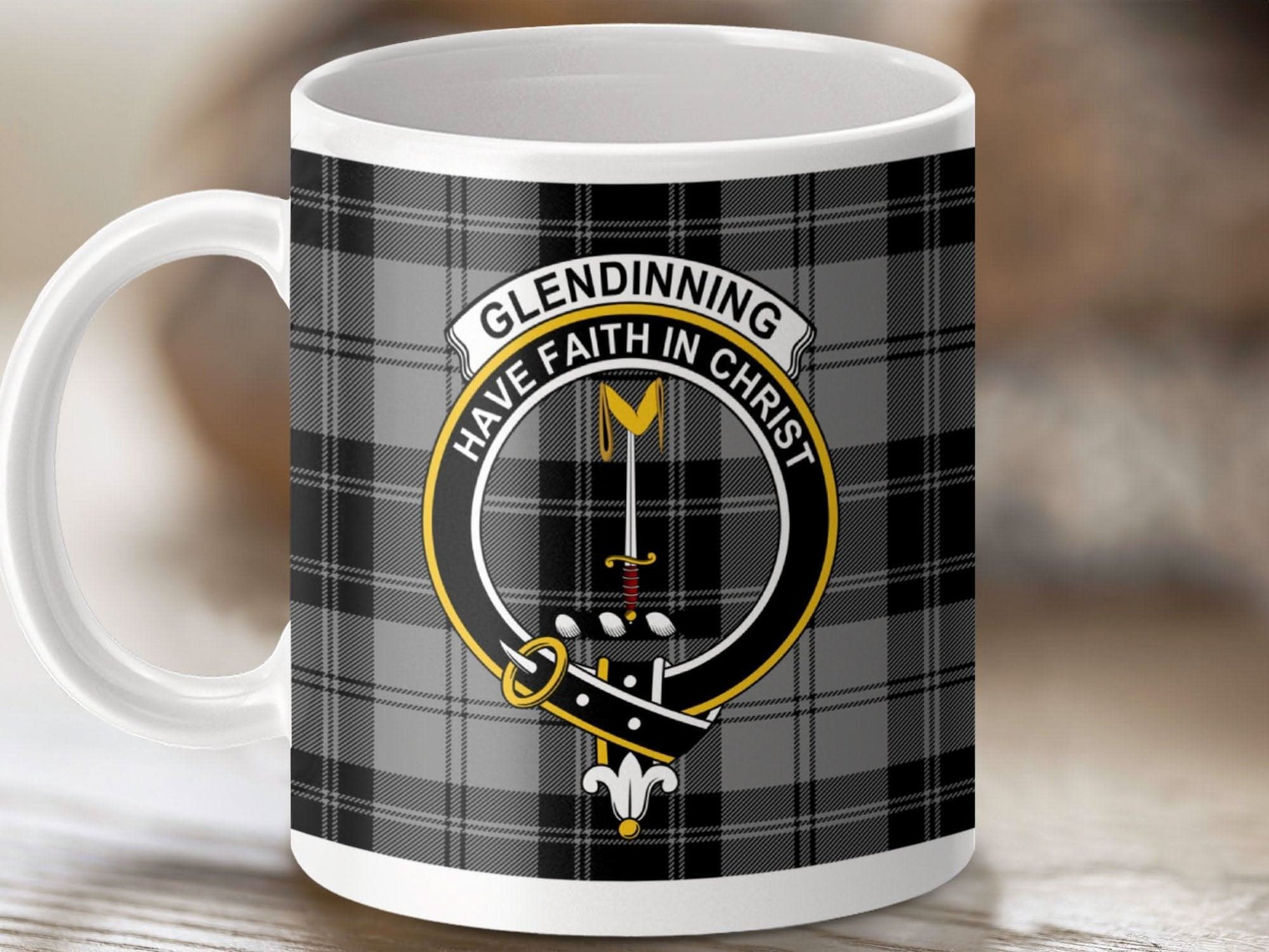 Glendinning Have Faith in Christ Design Mug product