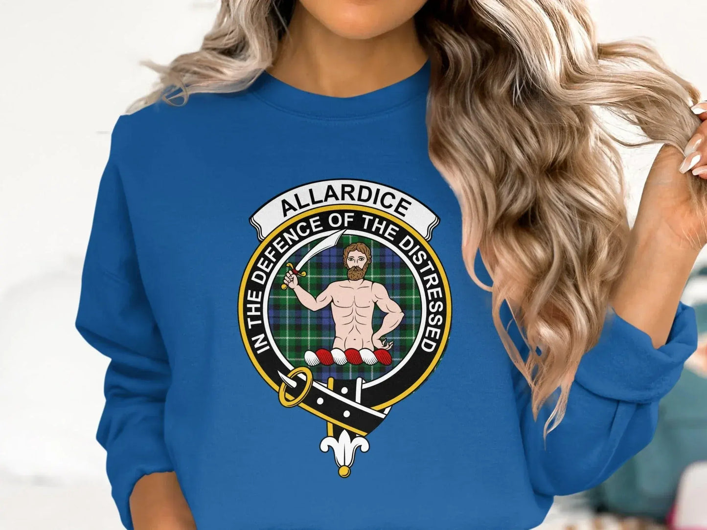Allardice In The Defence of the Distressed sweatshirt product