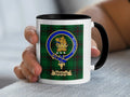Dougal Clan Badge Stand Fast Tartan Mug Coffee Cup