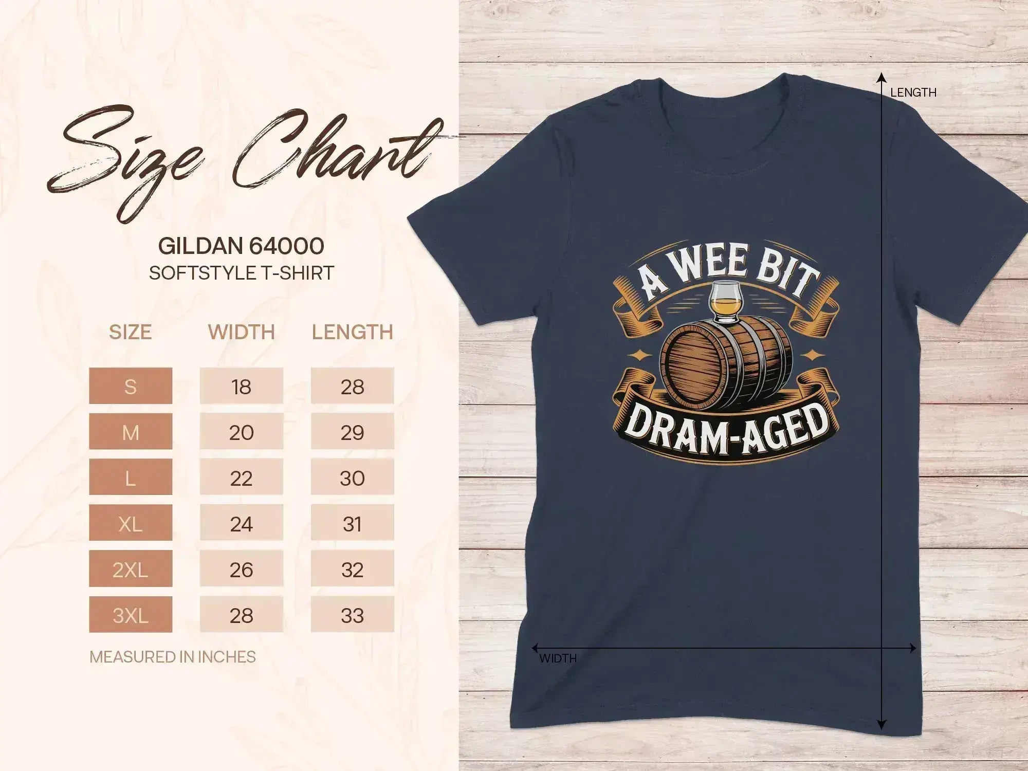 A Wee Bit Dram Aged Softstyle T-shirt product