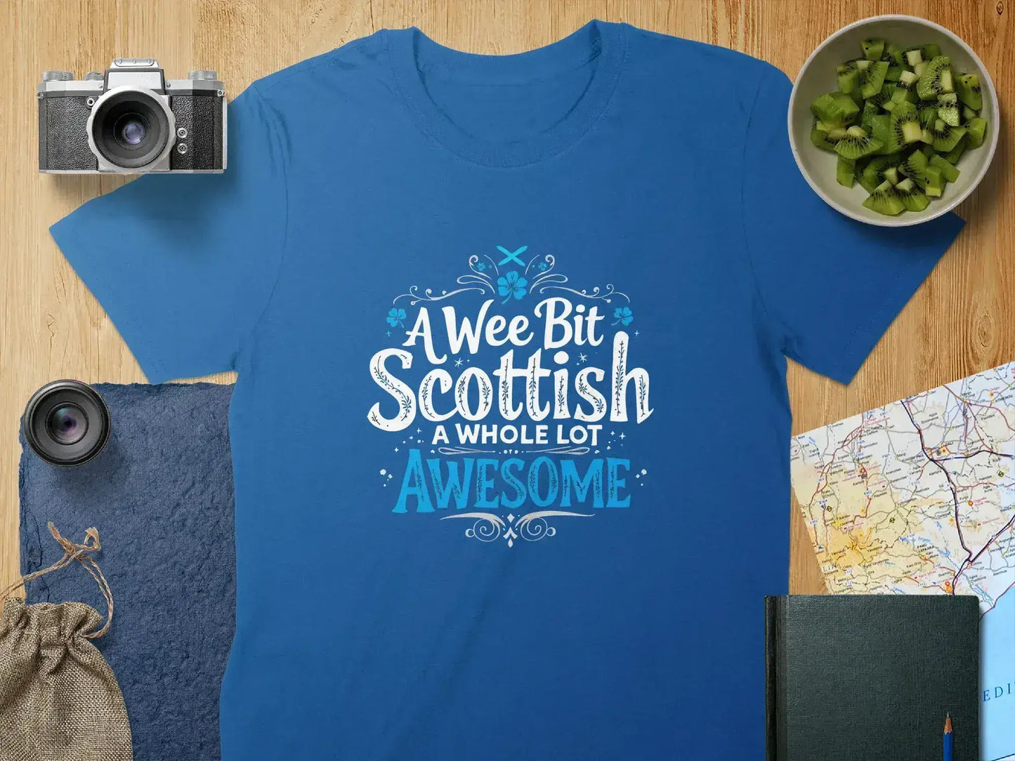 A Wee Bit Scottish A Whole Lot Awesome product type