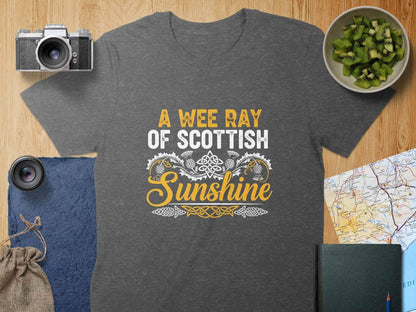 A Wee Ray Of Scottish Sunshine T-shirt product type