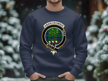 Abercrombie Clan Crest Tartan Scottish Pride T-Shirt Sweatshirt - Celtic Ancestry Gifts