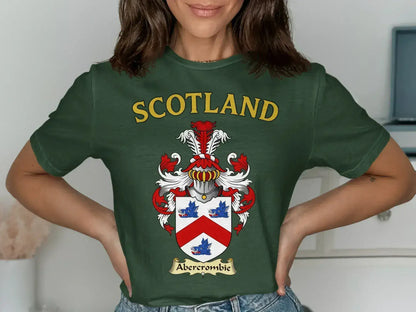 Scotland Abercrombie Crest Design T-shirt product type