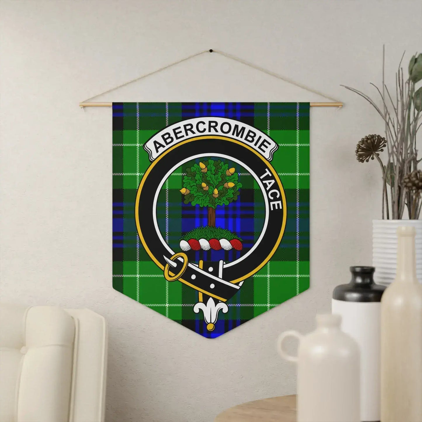 Abercrombie Tace Tree Crest Wall art decor hanging product