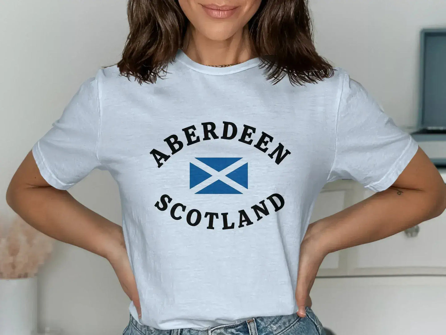 Aberdeen Scotland Graphic Printed Shirt product