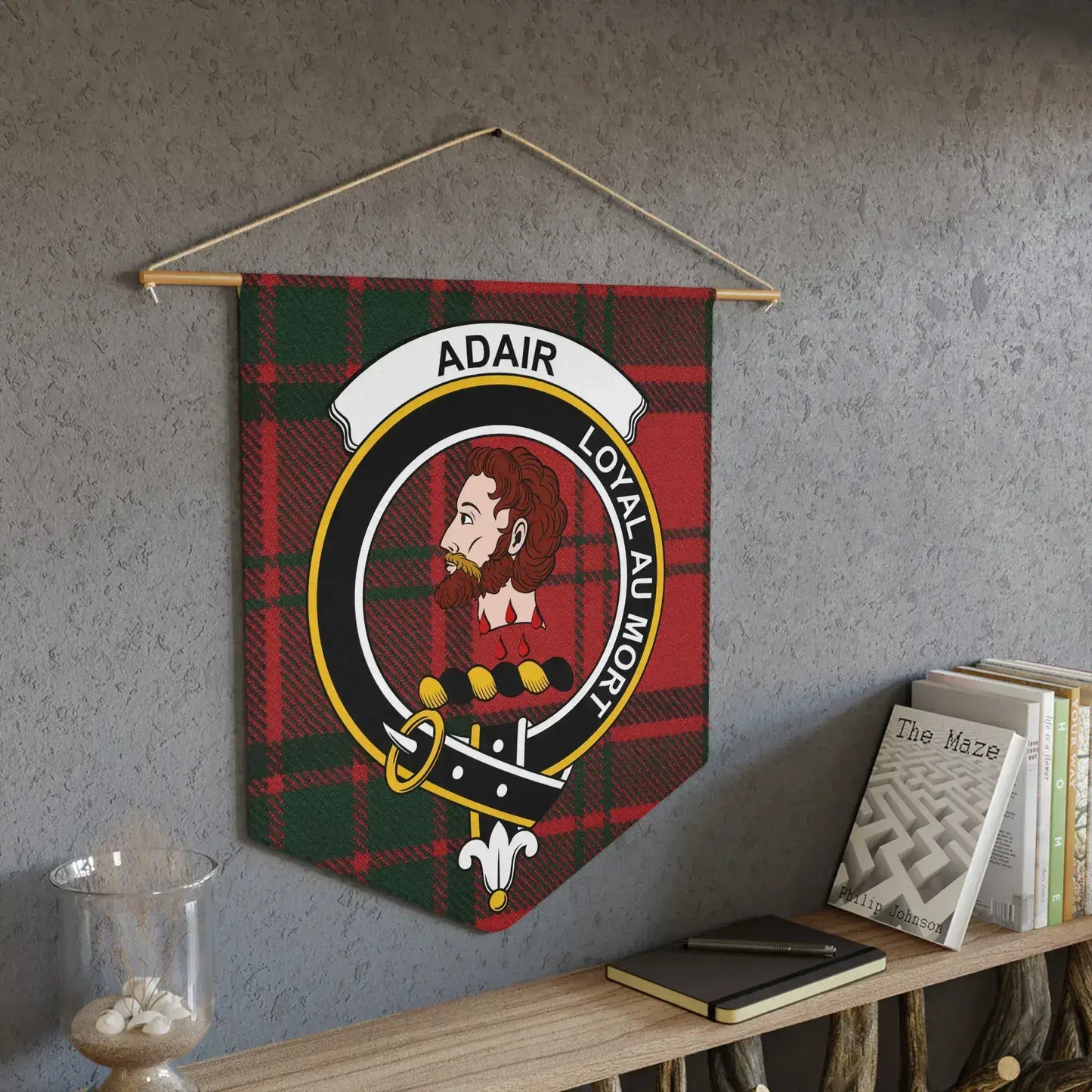 Adair Clan Crest Wall Hanging Tapestry decor product