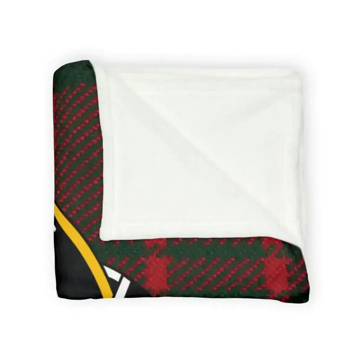 Cozy Warm Soft Red Green Plaid Design Blanket