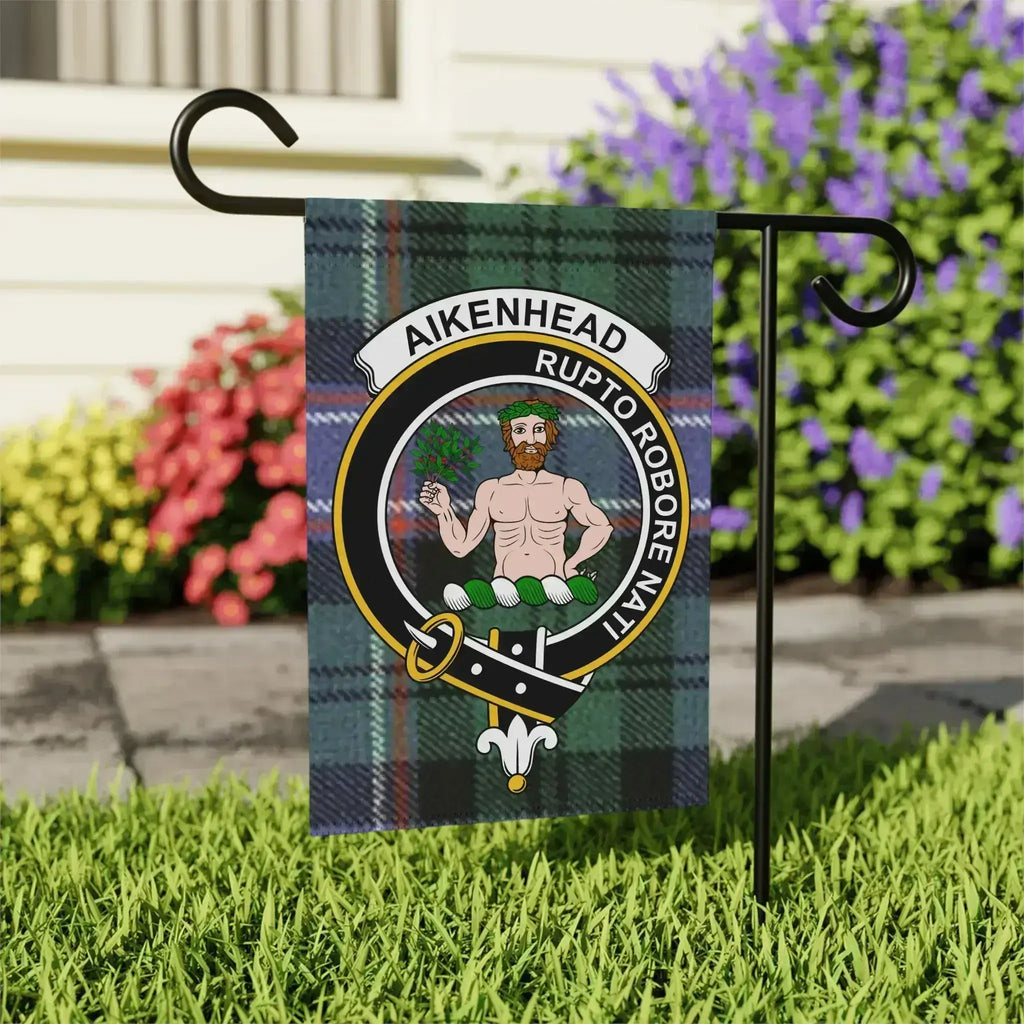 Unique Aikenhead Rupto Robore Motto Garden Flag product