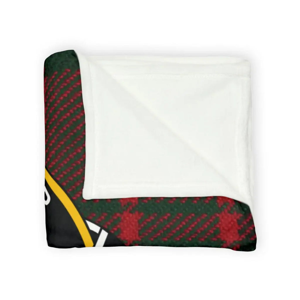 Cozy Tartan Design Warm and Soft Blanket