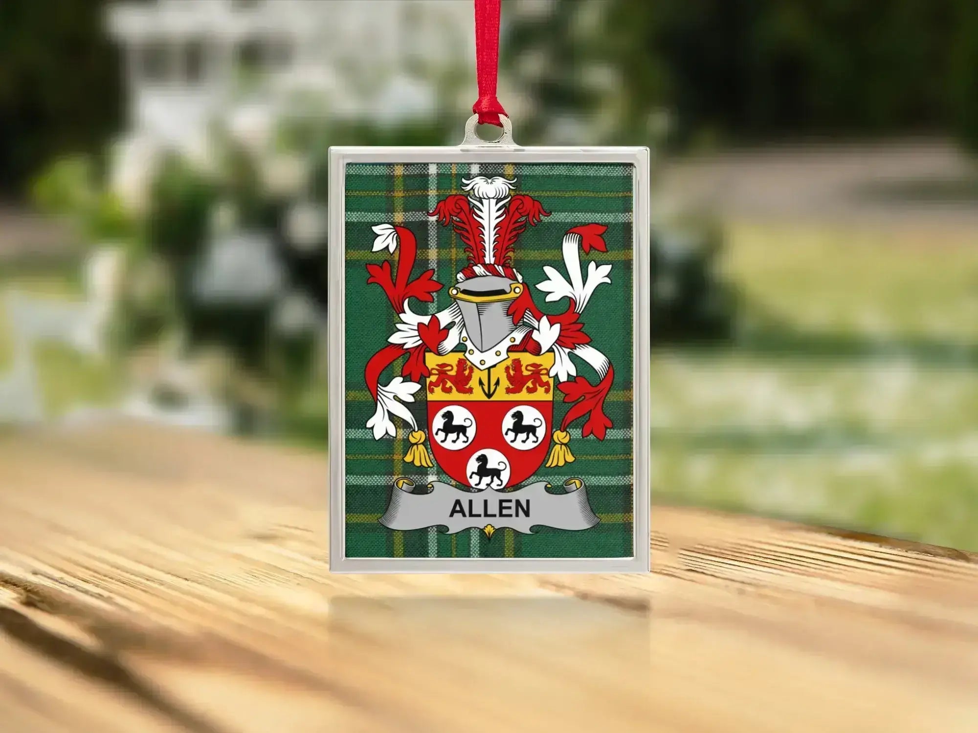 Allen Family Crest Decorative Plaque product